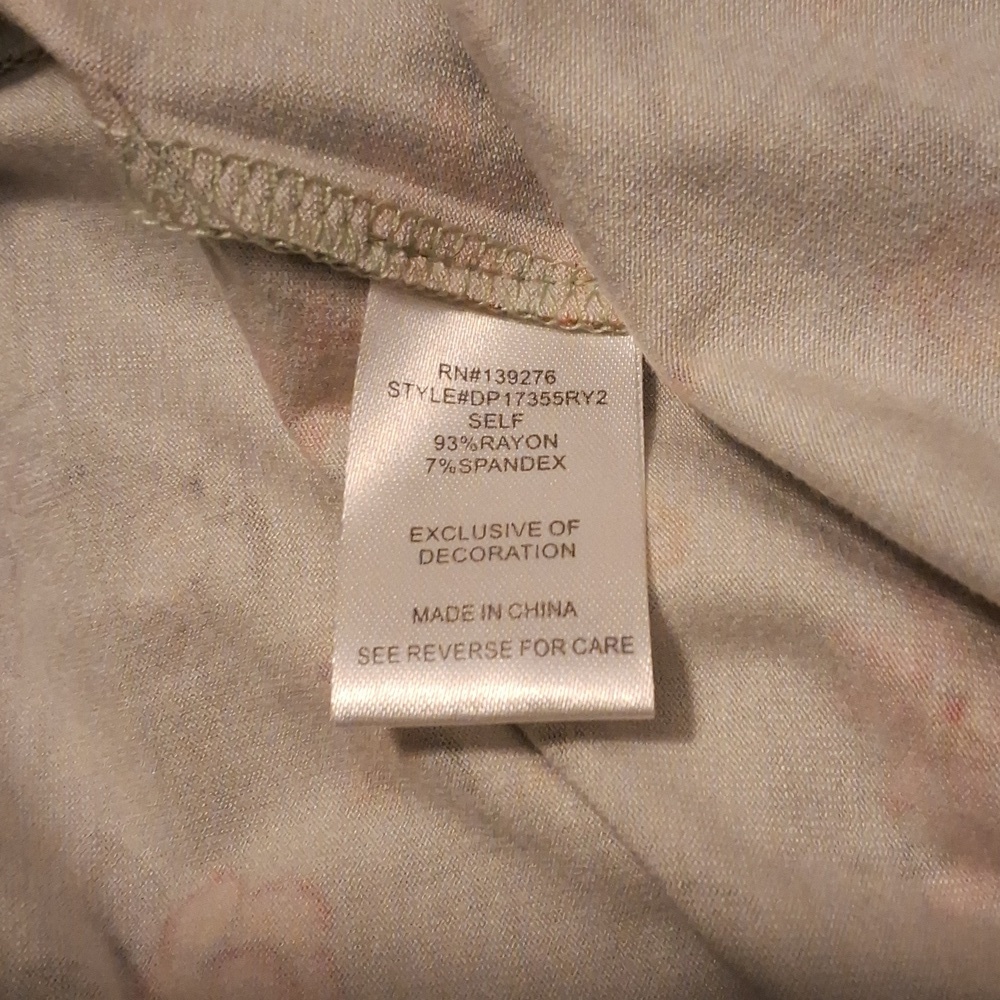 DANIEL RAINN Petite Small floral blouse nwt - Picture 5 of 6